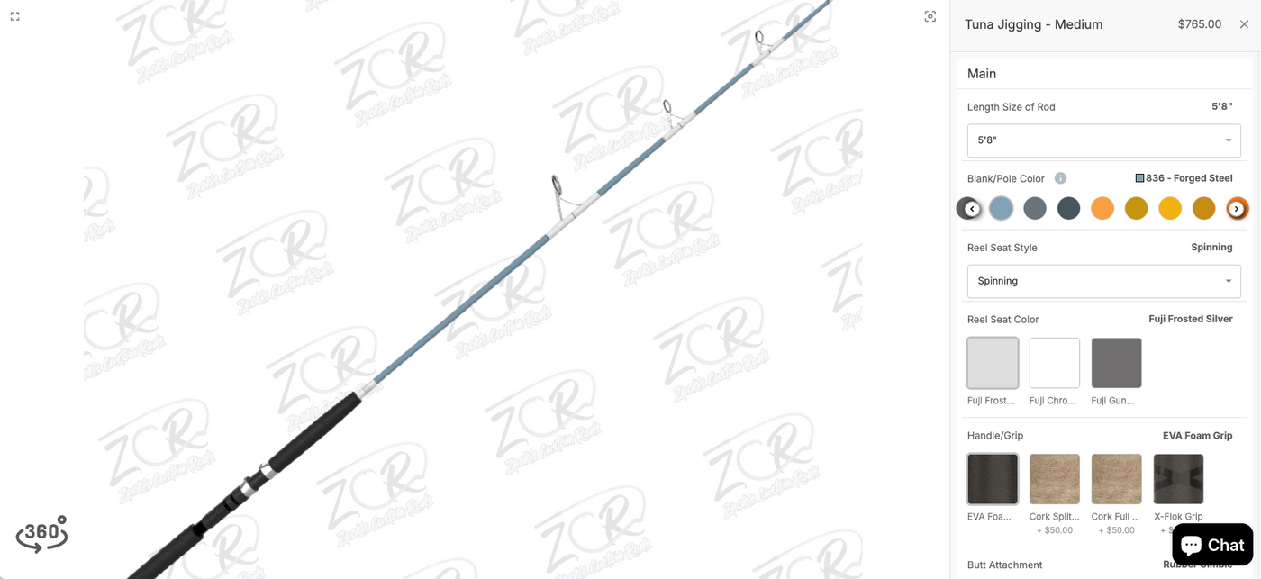 Design a Custom Fishing Rod in 3D with Zack’s Custom Rod Builder – Zack ...