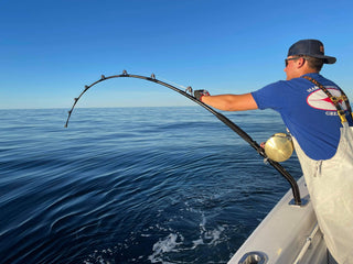 cast fishing pole tuna Custom Popping Rod perfect for both inshore and offshore wreck fishing A New Spin on Tuna