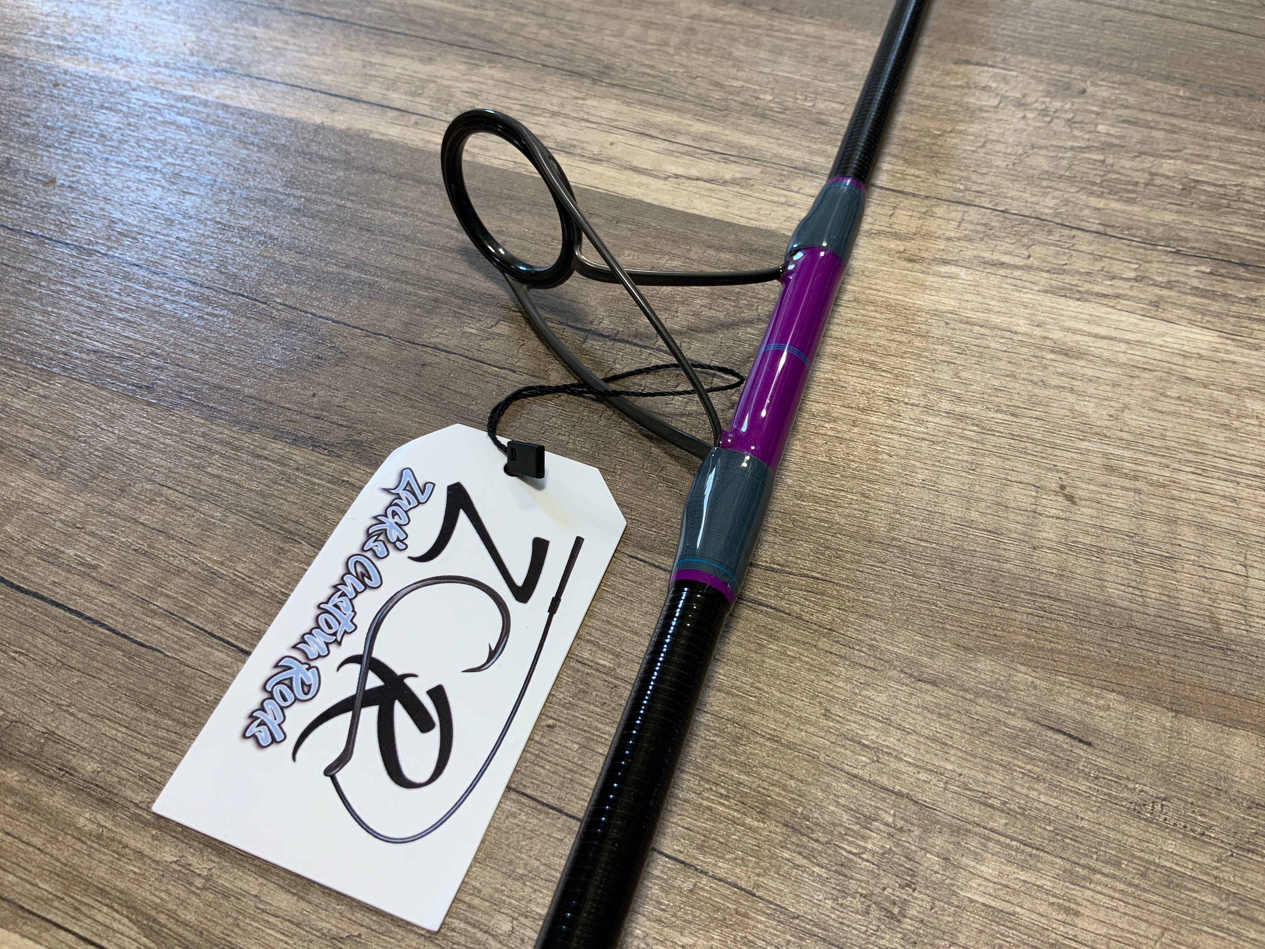 custom purple fishing rod Tuna Popping- 8' Light 0027 - Tuna Pop Light